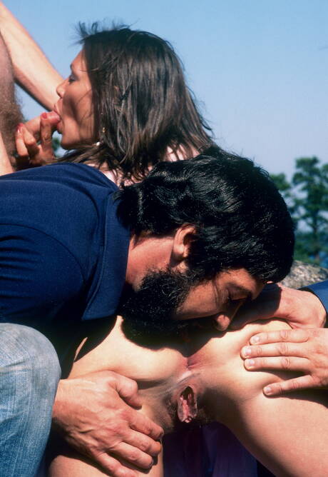 Private Classics invite you to explore xxx pics with Barbro in porn scene with hot 3some sex