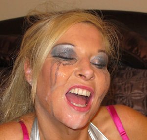 Blondie Blow Uncut xxx picture collection featuring Blondie in porn scene with hardcore 3some sex